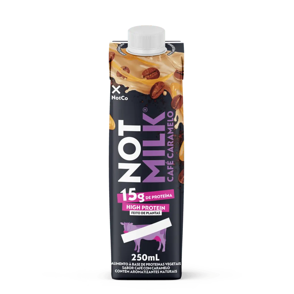 Bebida Proteica NotCo NotShake Protein 16g de Proteina Cafe Caramelo 250ml