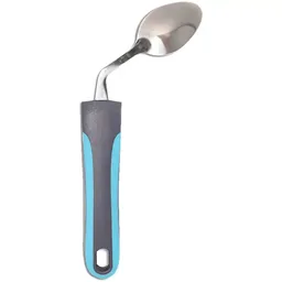 Colher Curvada com Cabo Engrossado Canhoto Longevitech