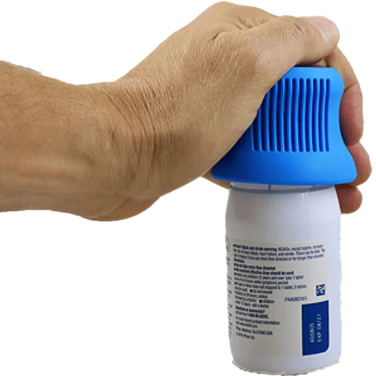 Abridor Para Frasco De Remédio Longevitech - Com Lente De Aumento