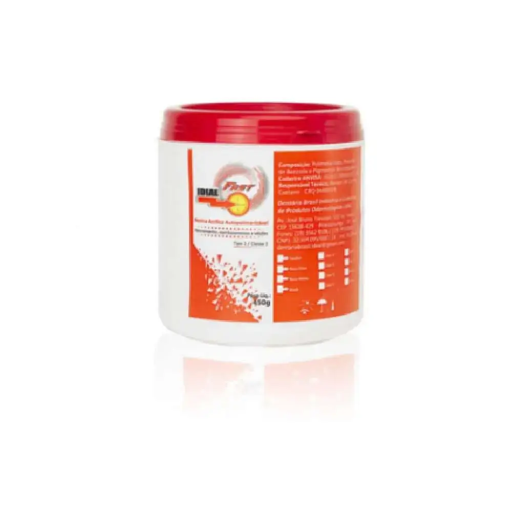 Resina Acrilica Auto Rosa Médio - Ideal Fast - 1000g Rosa Medio (Cód. 26.9317)