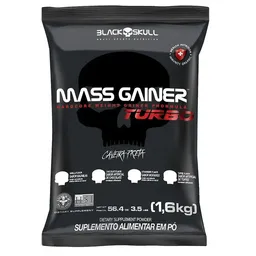 Mass Gainer Turbo Refil - 1,6kg - Refil Mass Gainer Turbo Chocolate 1,6kg
