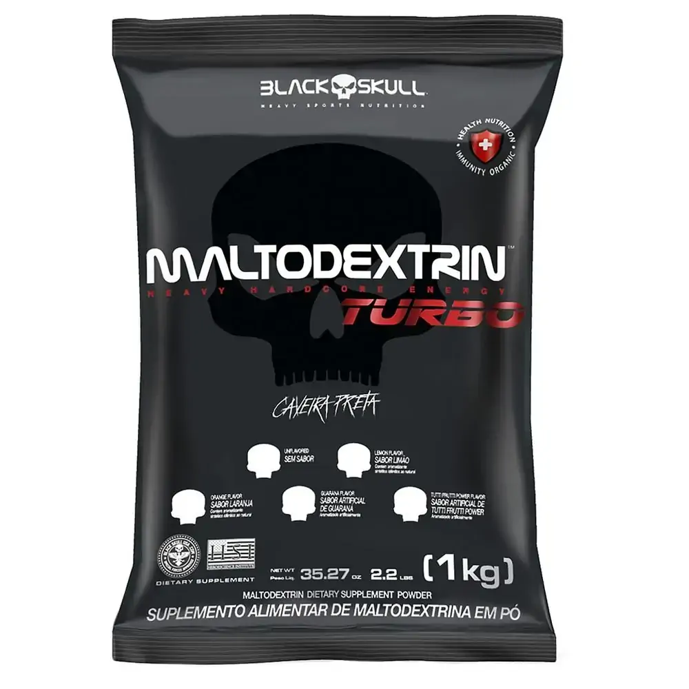 Maltodextrin Turbo Refil - 1kg - Refil Maltodextrin Turbo Guaraná 1kg