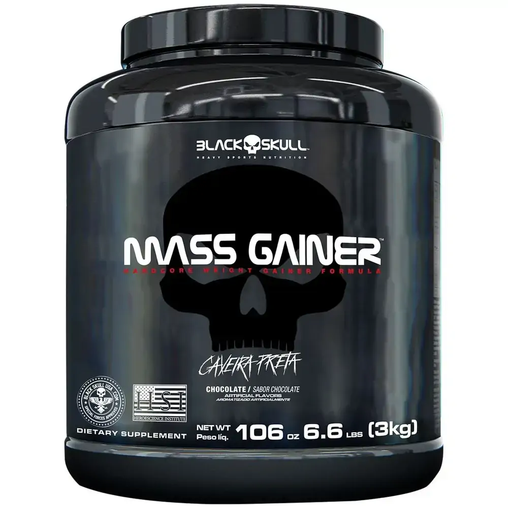 Hipercalórico Mass Gainer - 3kg - Mass Gainer Chocolate 3kg