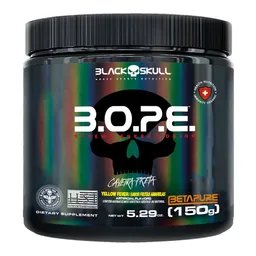 Pré Treino Black Skull B.O.P.E. Frutas Amarelas 150g