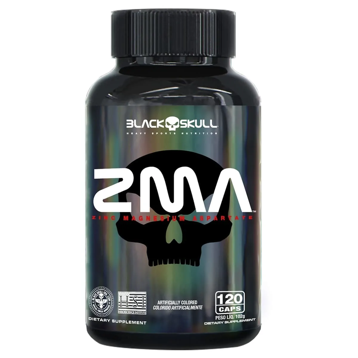 ZMA - POLIVITAMÍNICO ZINCO, MAGNÉSIO E B6 - 120 TABLETS - ZMA - 120 CAPSULAS