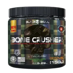 PRÉ-TREINO BONE CRUSHER (NOVA FÓRMULA) - 150G - BONE CRUSHER LEMON RADIOACTIVE (NEW) 150G