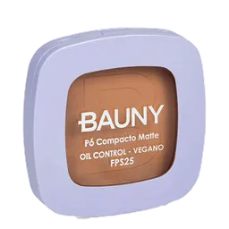 Bauny - Pó Compacto Facial com FPS 25 10g - Cor 080