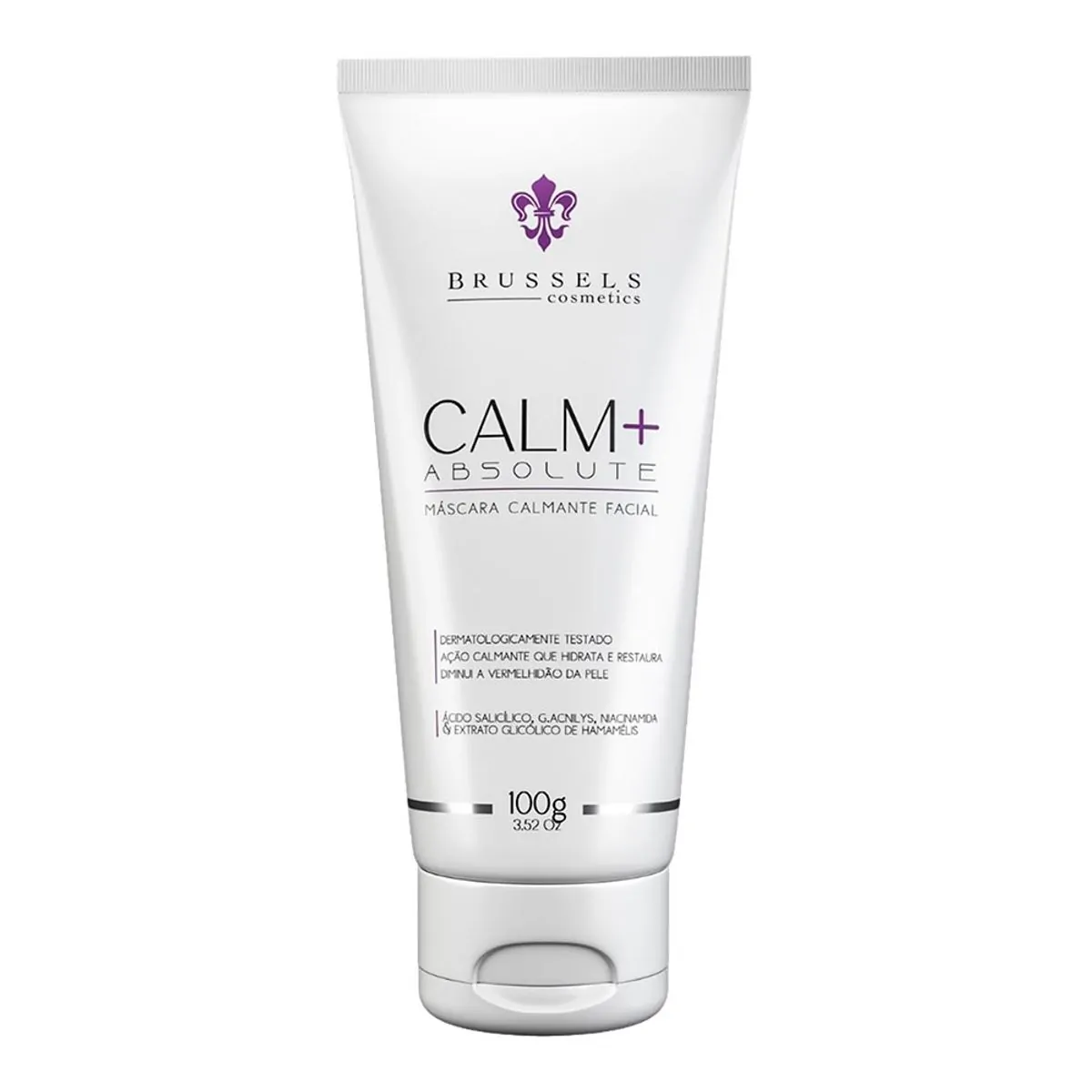 Máscara Facial Calmante Brussels Cosmetics Calm+ Absolute 100g