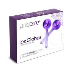 Massageador Facial Ice Globes Caixa com 2 unidades - UNIQCARE
