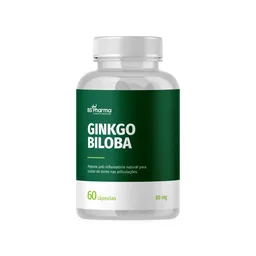 Ginkgo Biloba 80 mg 60 Cápsulas BS Pharma