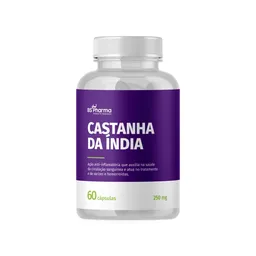 Castanha da índia  250 mg 60 Cápsulas BS Pharma