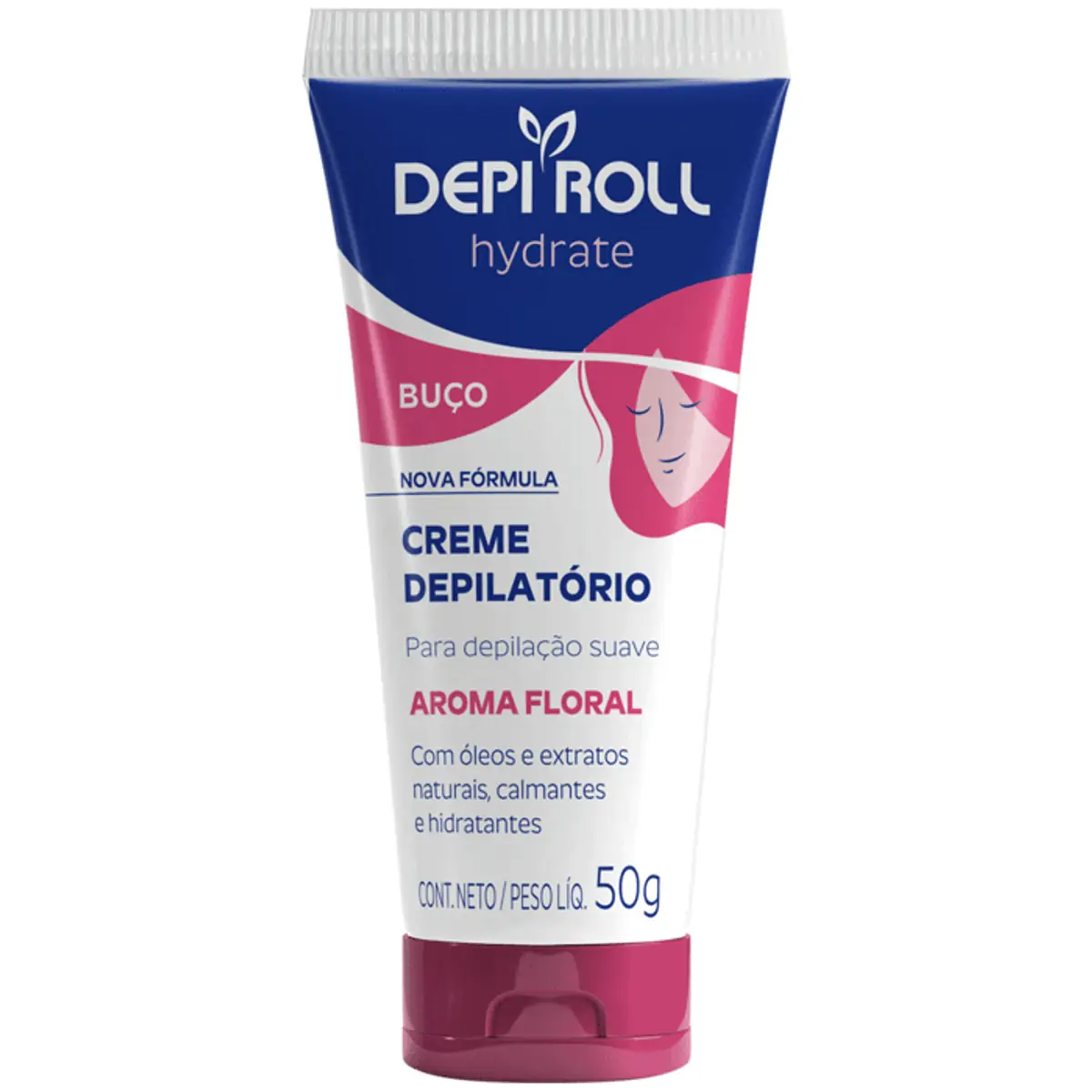 Creme Depilatório Depi Roll Hydrate Buço 50g