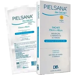 Pielsana Gaze De Rayon Com Óleo Age - Sachê - 7.5X40Cm