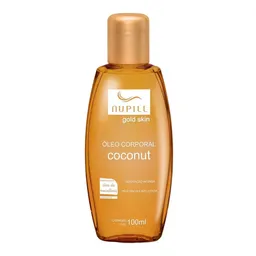 Óleo Corporal Nupill Gold Skin Coconut 100ml