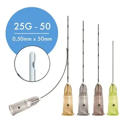 Microcânula Slim - Fabinject - Microcânula Slim 25G-50mm com 10 - Fabinject