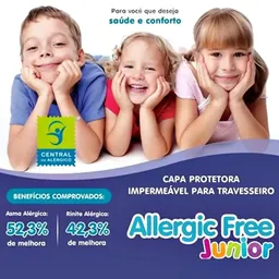 Capa Travesseiro Anti-Acaro Allergic Jr.