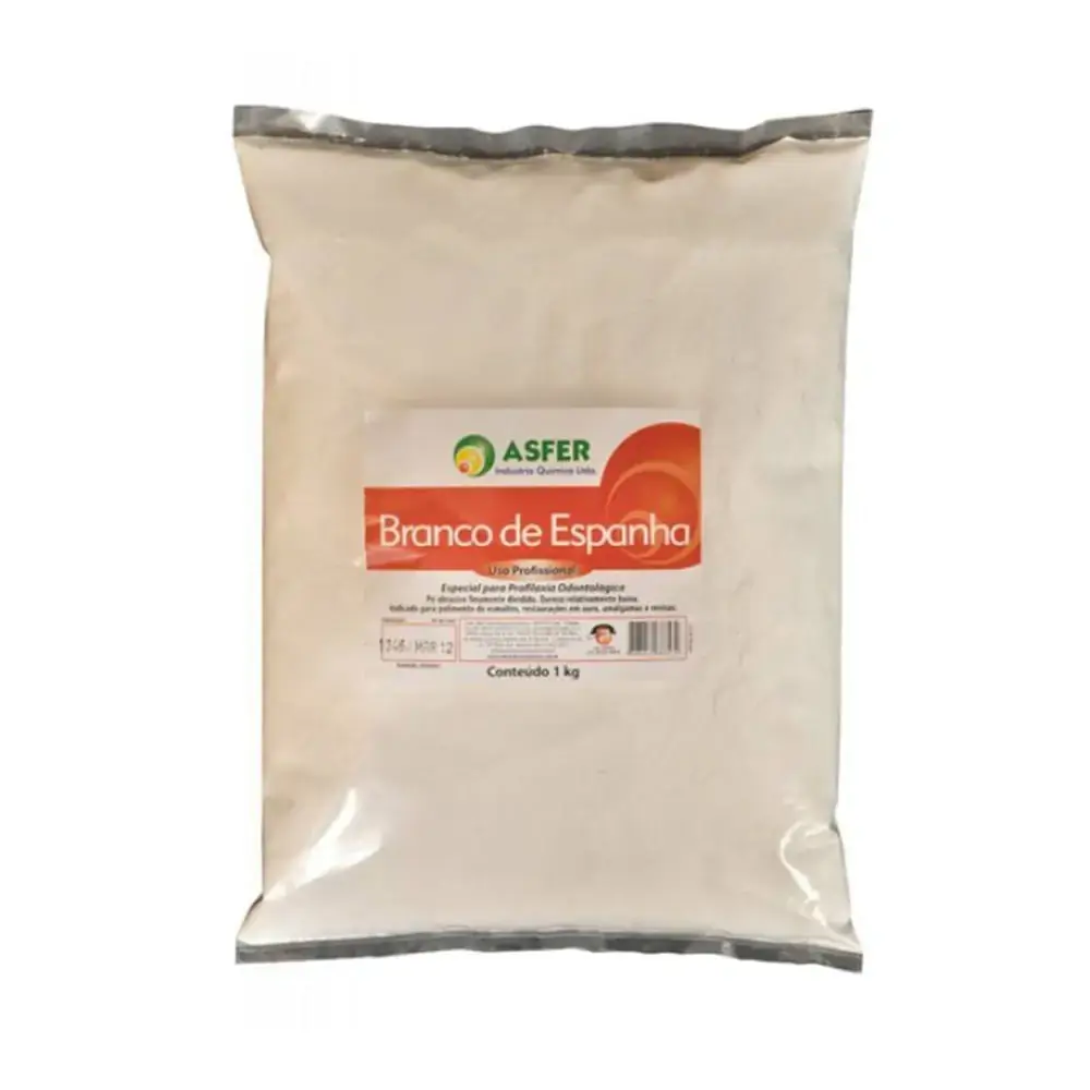 Branco de Espanha - Asfer - 1000g (Cód. 25.0009)