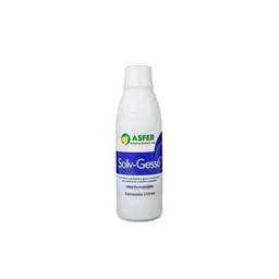 Dissolvente de Gesso Solv-Gesso 250ml - Asfer - 25.3833