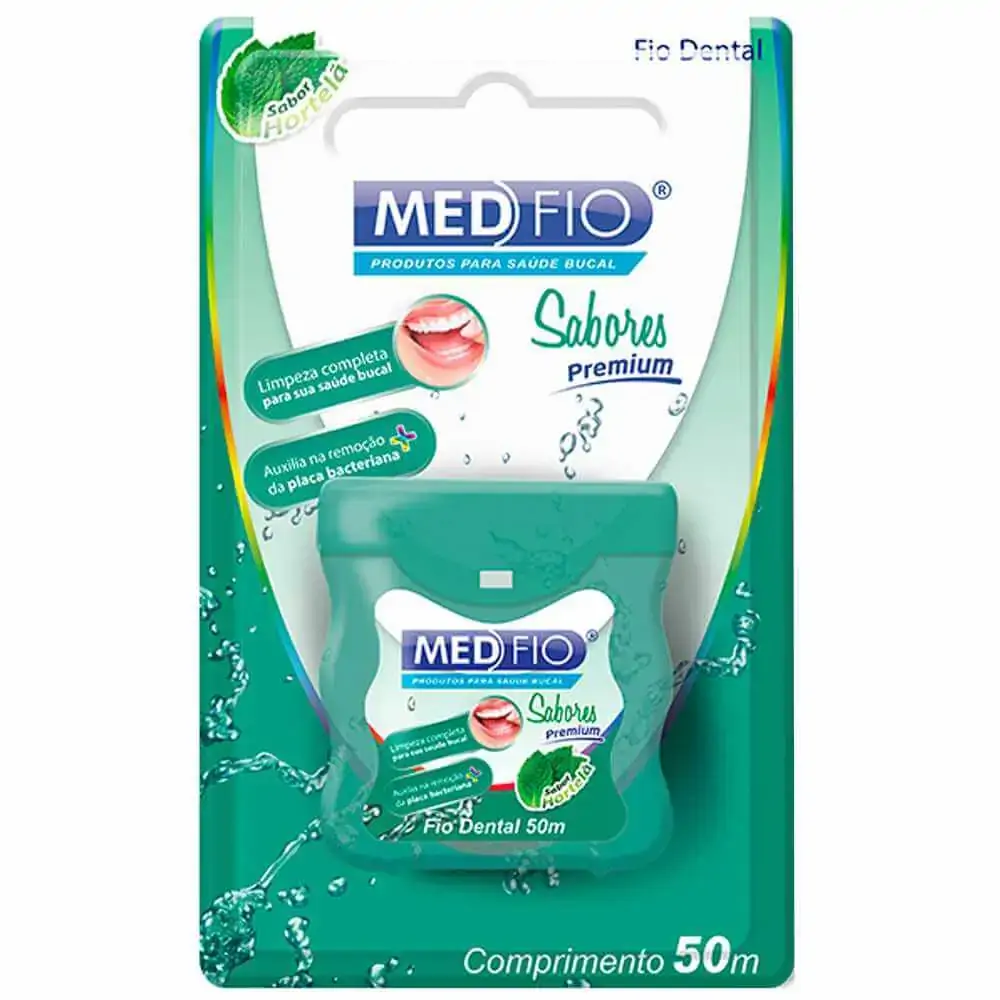 Fio Dental Poliamida - Medfio - Hortelã (Cód. 26.6994)