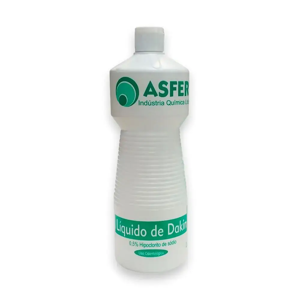 Hipoclorito De Sódio Liquido De Dakin 0,5% 1L - Asfer