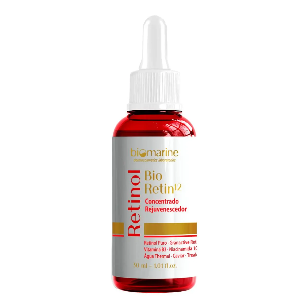 Serum Retinol Anti Idade Biomarine Bio Retin 30ml - Serum Retinol Puro Bio Retin12