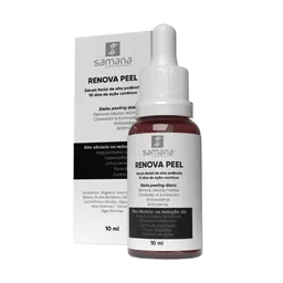 Serum Renovador Samana Renova Peel 10ml - Renova Peel Sais Marinhos e Blend de Ácidos