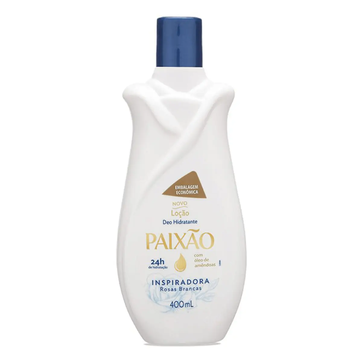 Hidratante Corporal Paixão Inspiradora com Óleo de Amêndoas Ação Desodorante 400ml