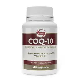 Suplemento Alimentar Coenzima Q10 Vitafor Coq-10 60 Cápsulas