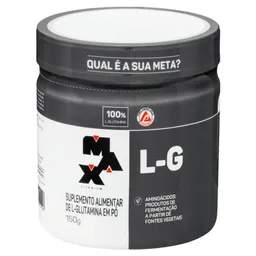 Suplemento Alimentar L-Glutamina Max Titanium L-G 150g