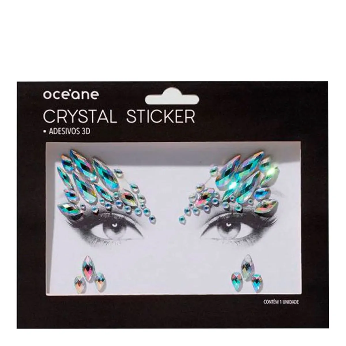 Adesivo 3D Océane Crystal CS1 1 Unidade