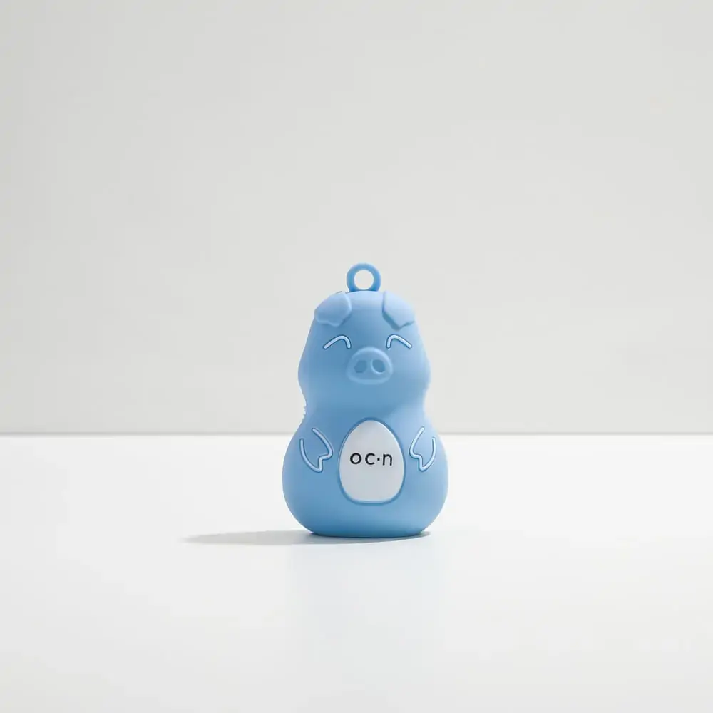 Esponja Para Limpeza de Pele - Piggy Sponge Azul Océane