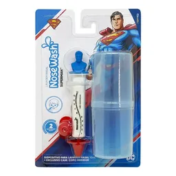Dispositivo Para Lavagem Nasal Infantil Super Man Nosewash 1 Unidade