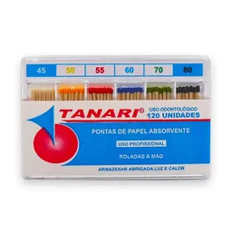 Ponta de Papel Absorvente Bulks 28mm - Tanari - 45-80 (Cód. 25.6302)