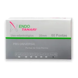 Cone De Guta Pro Universal - Tanari - Cone De Guta Pro Universal F4-F5 Com 60 Pontas - Tanari