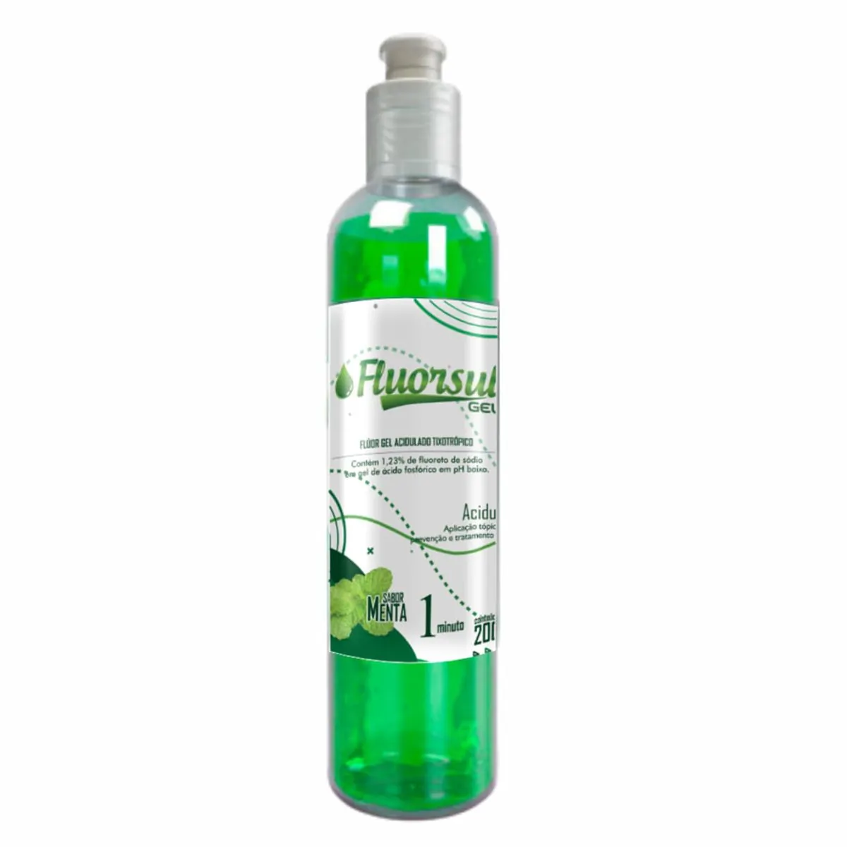 Flúor Fluorsul Uso Diário 200ml - Iodontosul - Flúor Fluorsul Uso Diario Menta 200ml - Iodontosul