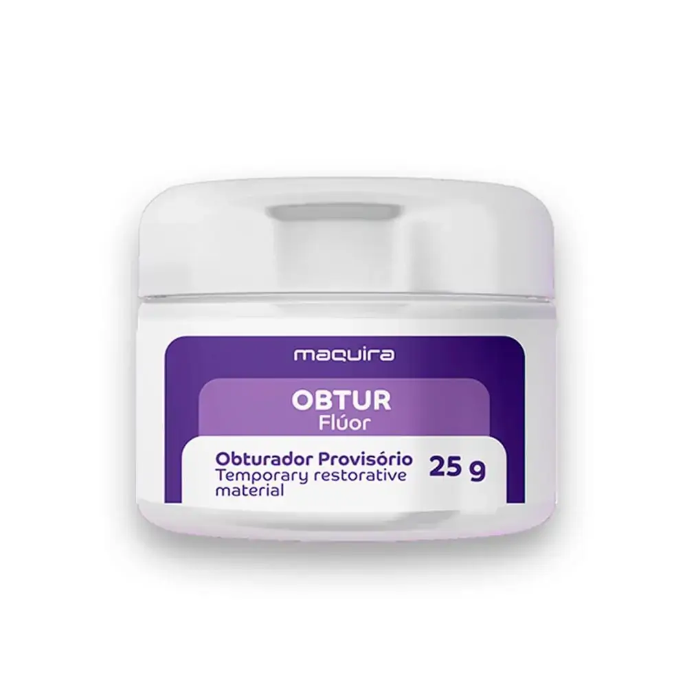 Obturador Provisório Obtur Com Flúor 25g - Maquira