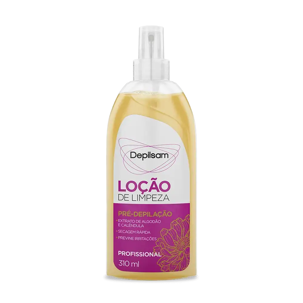 Loção de Limpeza Pré Depilação Depilsam 310Ml