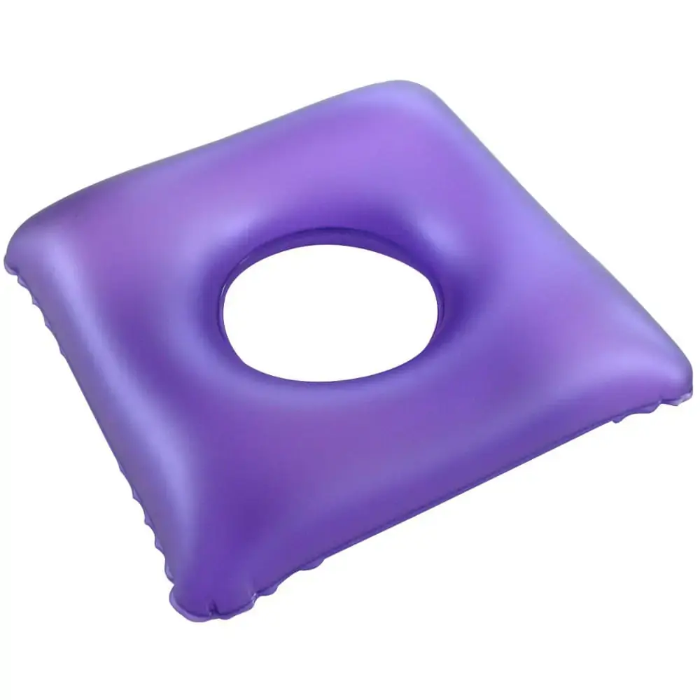 Almofada Inflável Bioflorence - Quadrada Com Orifício - 45 X 45 Cm