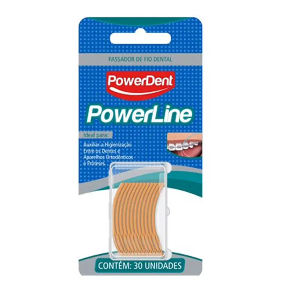 Passa Fio Dental Powerline - Powerdent - 26.3858