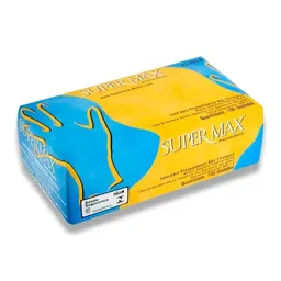 Luva De Procedimento Latex Com Pó - Supermax - Luva De Procedimento Latex com Pó Tam P com 100 - Sup