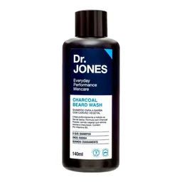 Shampoo Para Barba Dr. Jones Com Carvão Vegetal 140ml