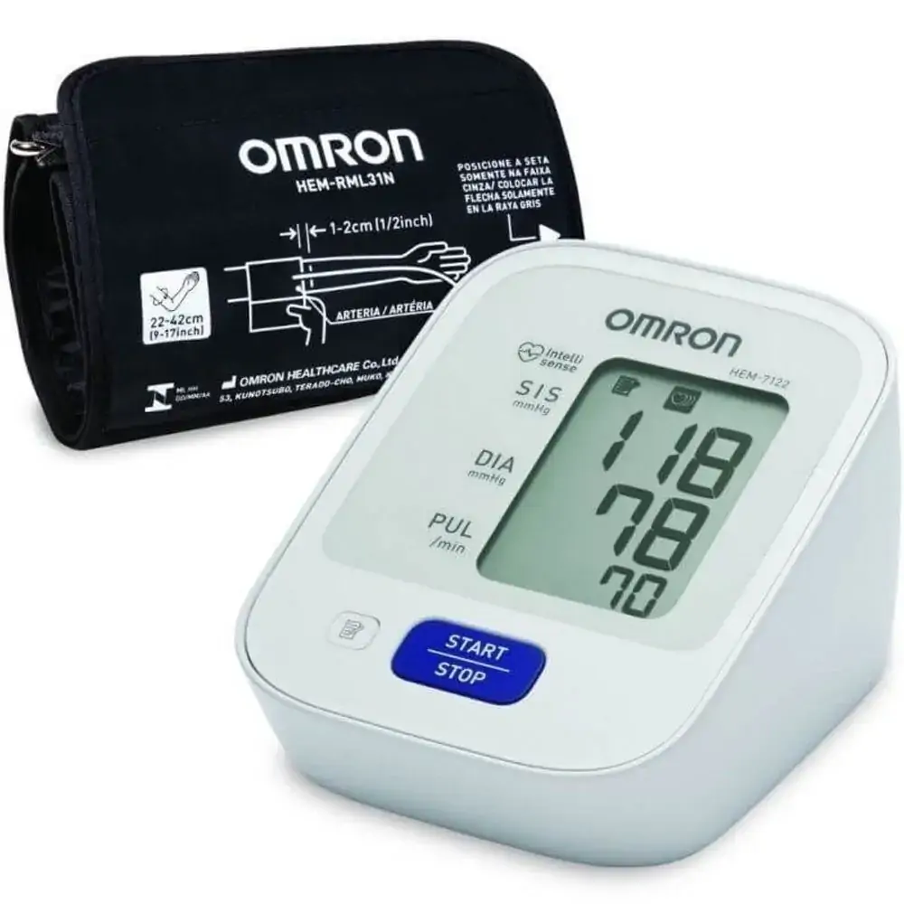 Monitor de Pressão Arterial de Braço com Bluetooth HEM-9200T - Omron