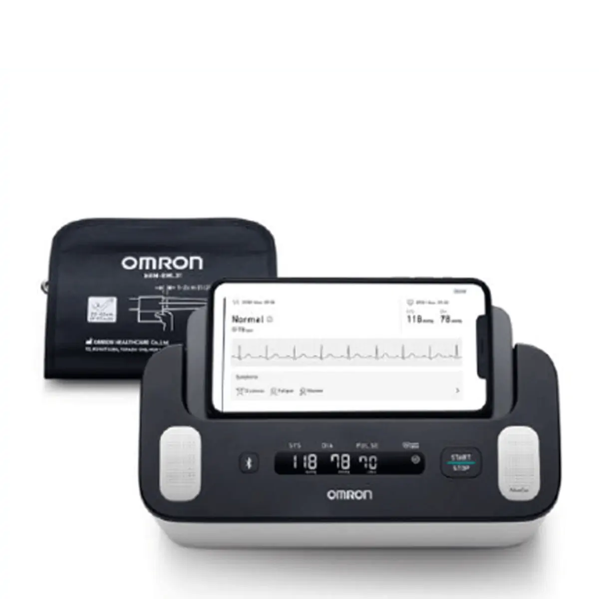 Monitor de Pressão Arterial com ECG Omron Hem-7530t13 1 Unidade