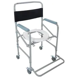 Cadeira Higiênica D40 Em Aço - Dellamed