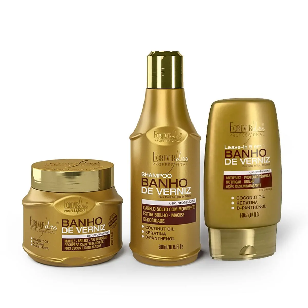 Shampoo Banho de Verniz Forever Liss 500ml