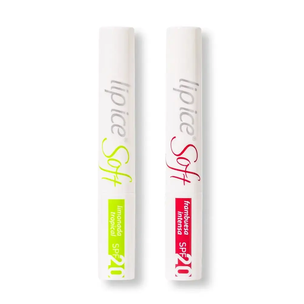 Protetor Labial Pack Soft Limonada Tropical com Framboesa Intensa - Pack Soft Limonata Tropical com 