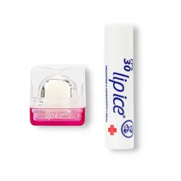 Protetor Labial Cube Romã & Blueberry + Lip Ice Alta Proteção Fps 30 Grátis - Cube Romã & Blueberry 