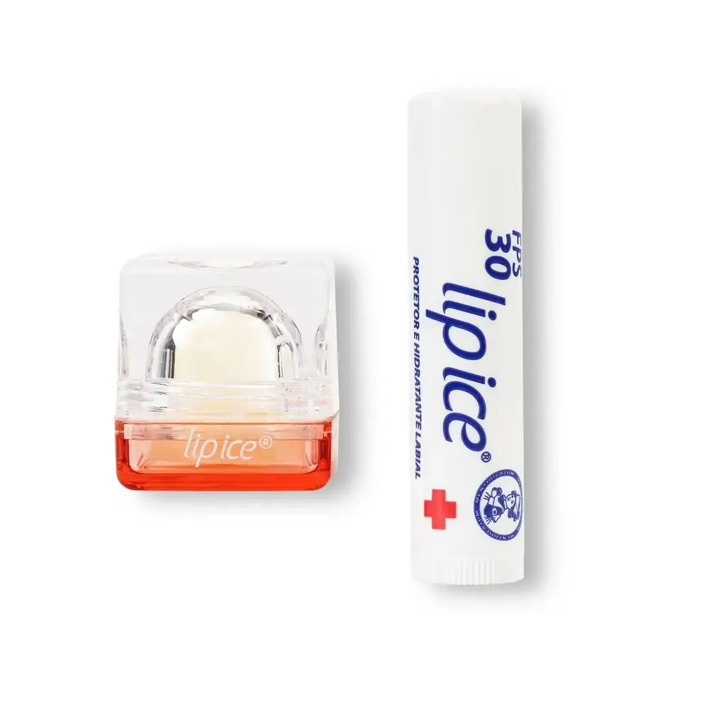 Protetor Labial Cube Baunilha + Lip Ice Alta Proteção Fps 30 Grátis - Cube Baunilha + Lip Ice® Alta 