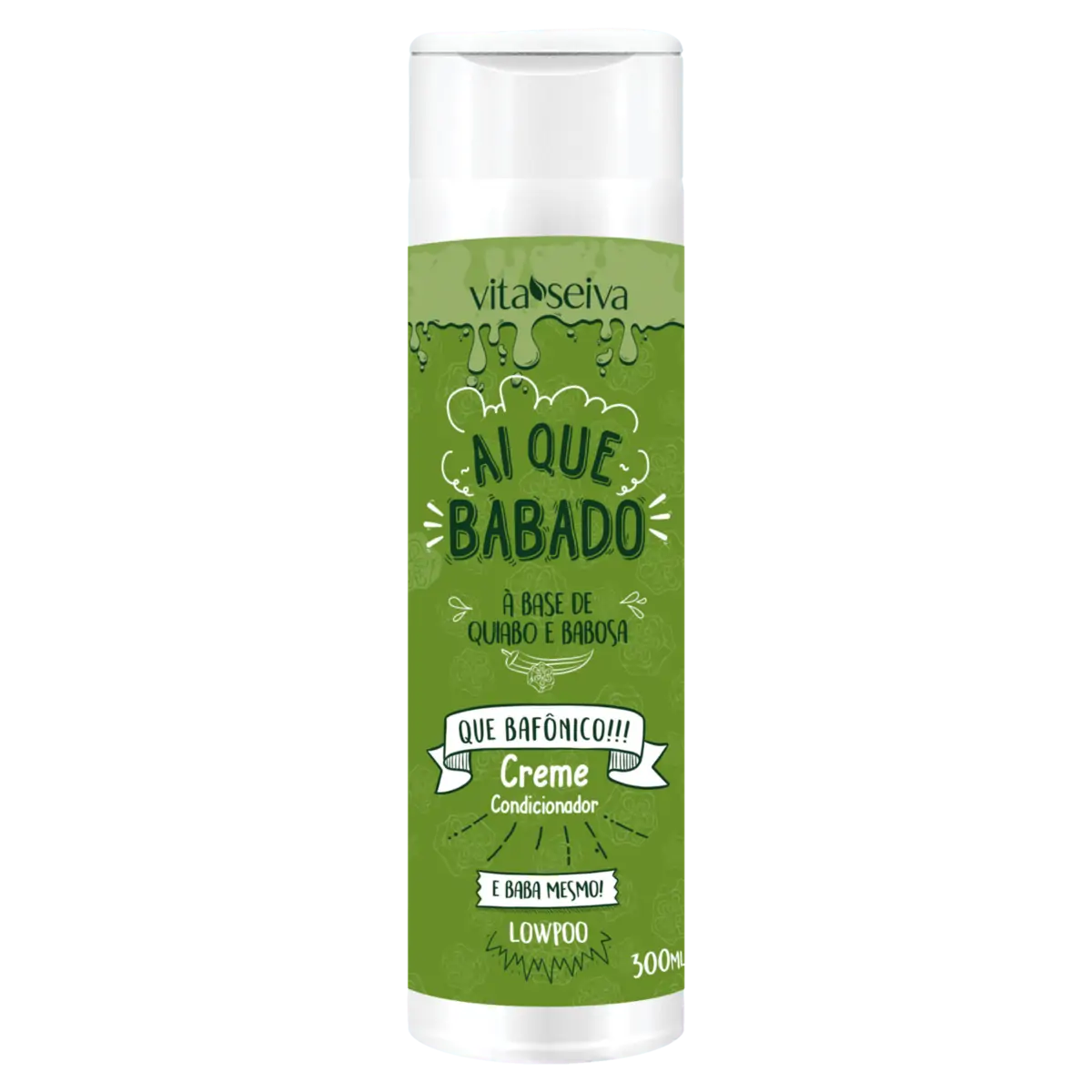 Condicionador Vita Seiva Ai que Babado Quiabo e Babosa 300ml
