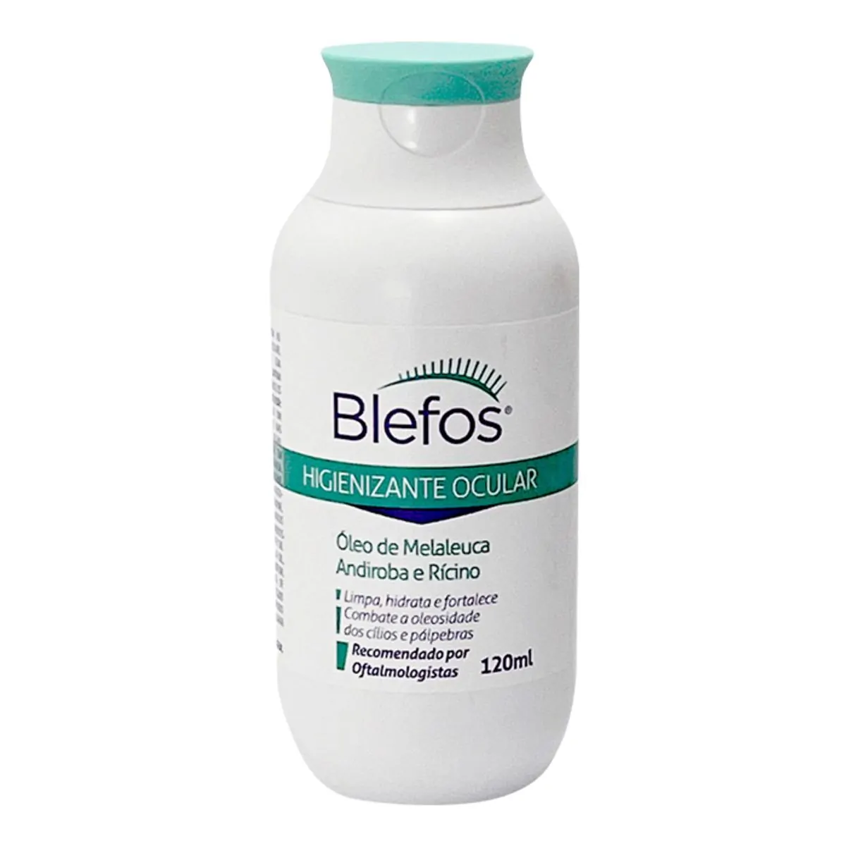 Higienizante Ocular Blefos Óleo de Melaleuca, Rícino E Andiroba 120ml